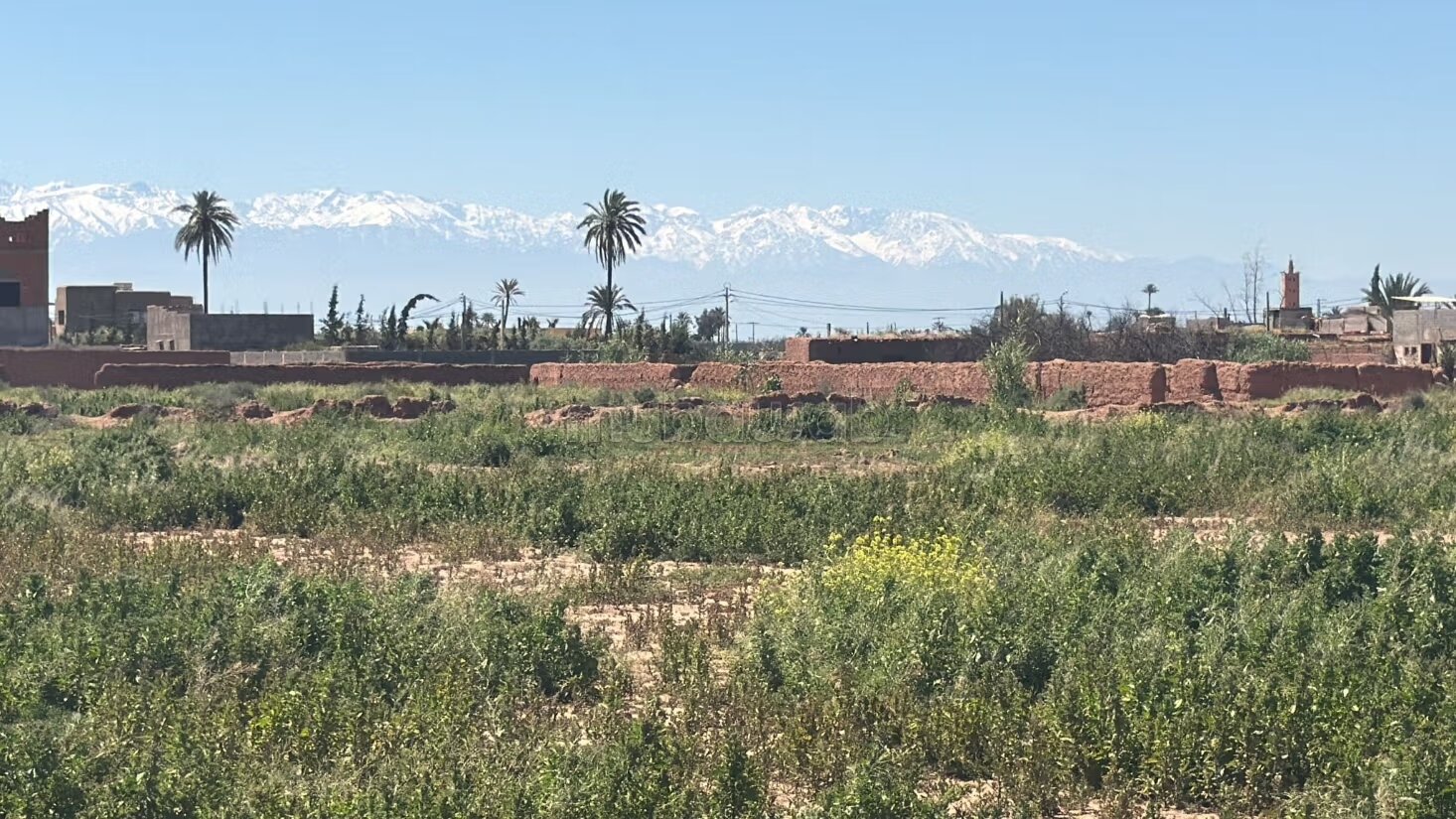Titrated land of 13400 m² with clear view on Atlas for sale in Marrakech — Photo 23