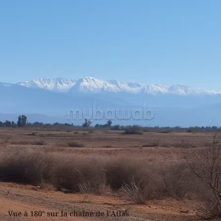 Titrated land of 13400 m² with clear view on Atlas for sale in Marrakech — Photo 27