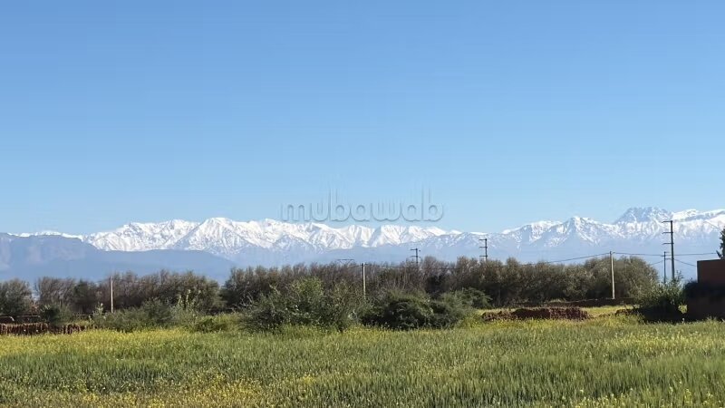 Titrated land of 13400 m² with clear view on Atlas for sale in Marrakech — Photo 28