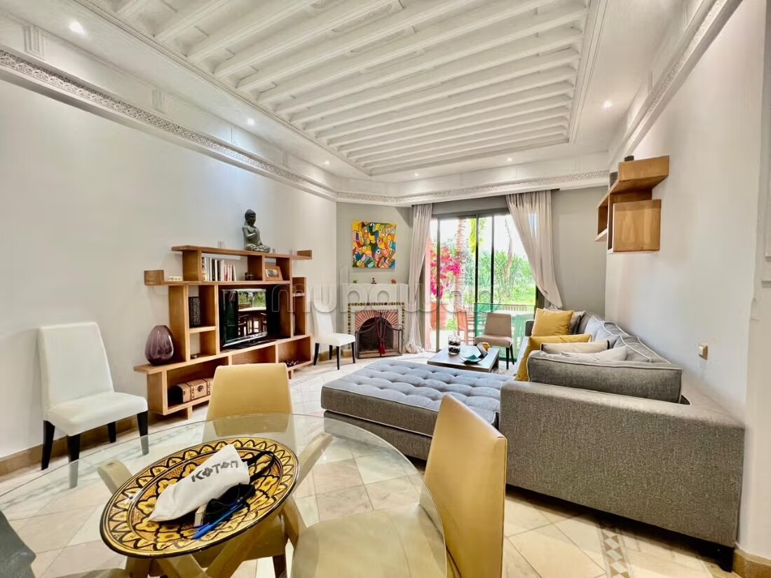 Sublime rez de jardin 2ch Palmeraie