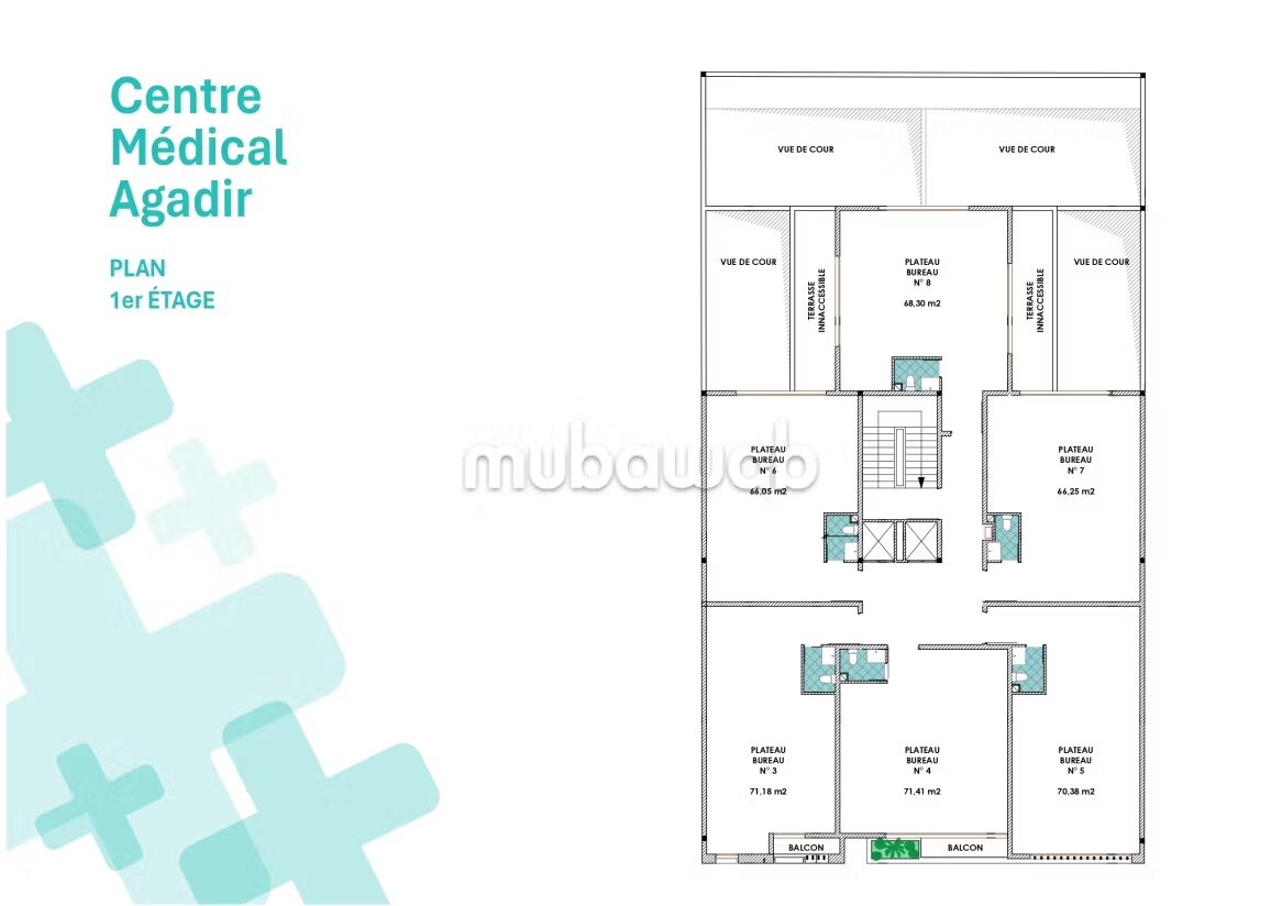 Bureaux 60 m² à vendre à Talborjt — Photo 16