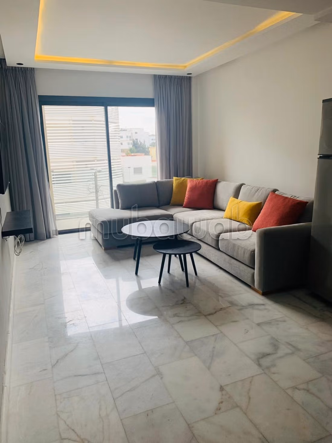 Studio meublé 51 m² à louer à Casablanca - Riviera — Photo 2