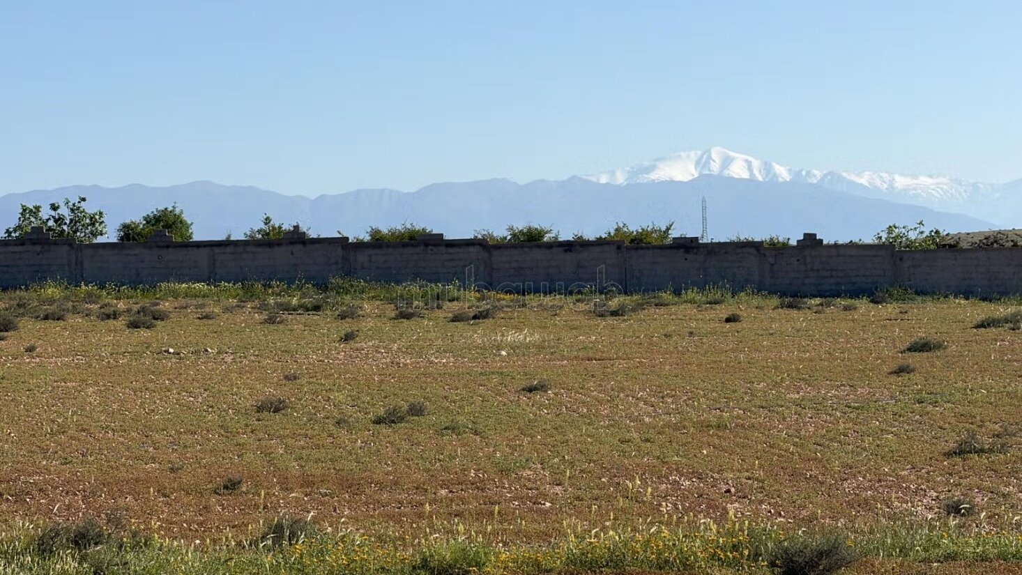 Terrain 1 Hectare, route d'Amiziz vue exceptionnelle à vendre à Marrakech — Photo 7