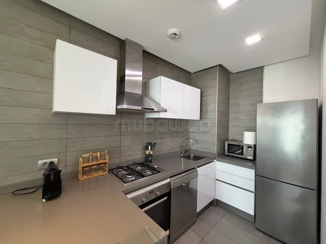 Studio meublé 64 m² à louer à Casablanca (Casa Finance City) — Photo 3