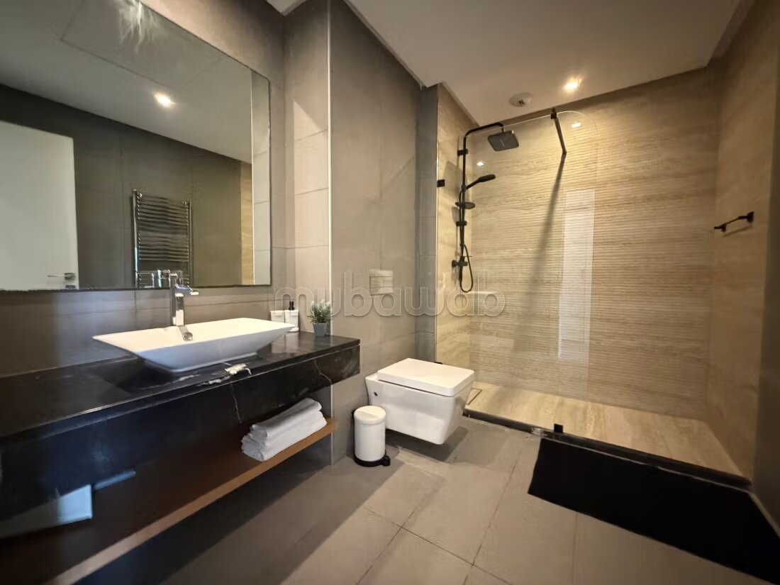 Studio meublé 64 m² à louer à Casablanca (Casa Finance City) — Photo 4