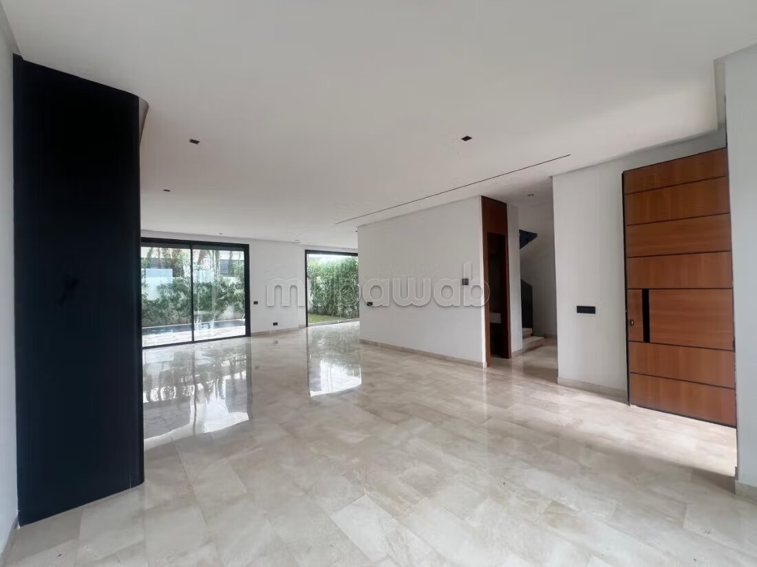 New Villa 400 m² for Rent in Bouskoura, Casablanca — Photo 3