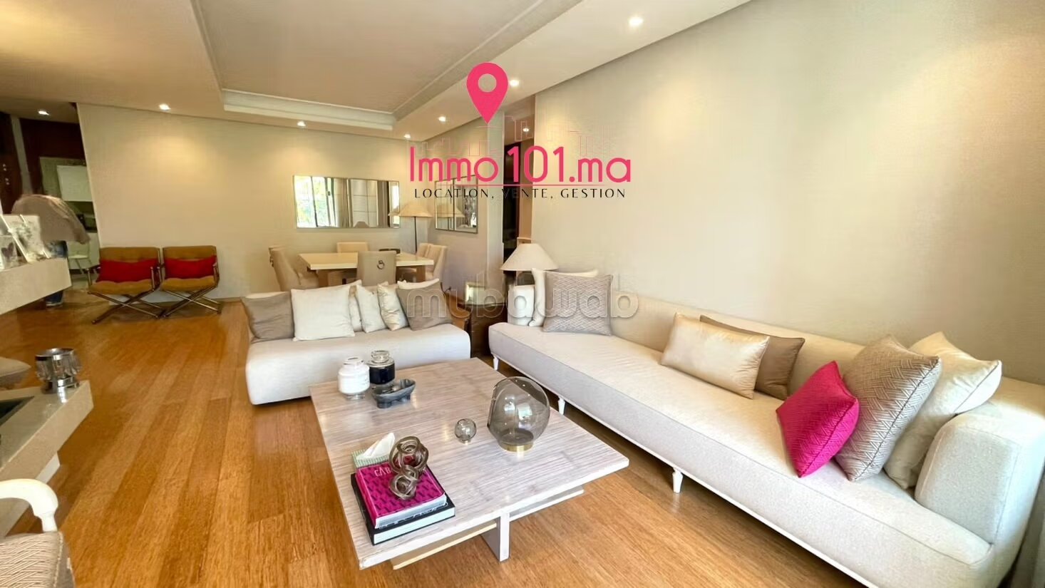 Appartement 220 m² à louer à Rabat (Orangeraie Souissi) — Photo 3