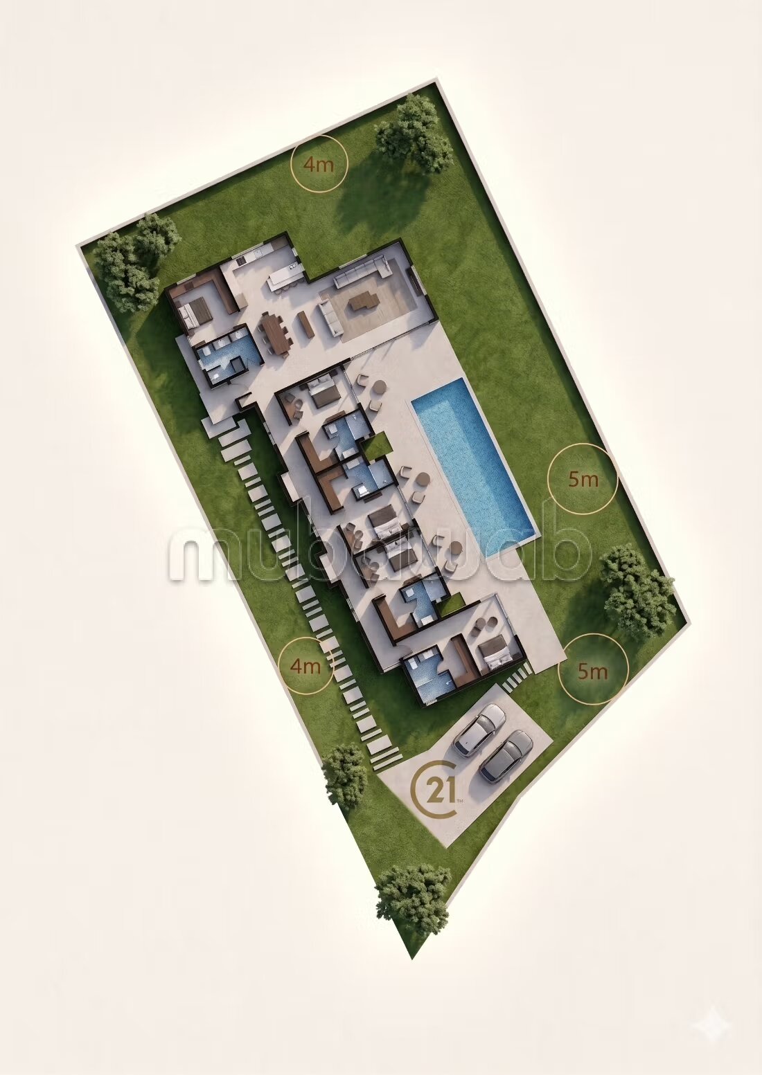 Land 1290 m² for sale in Marrakech — Photo 2