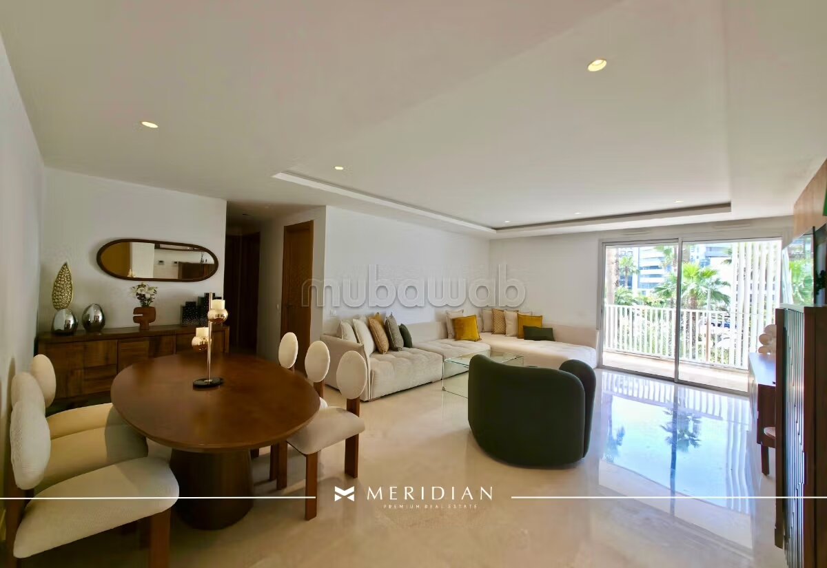 Furnished 150m² apartment for rent in Casablanca — Photo 2