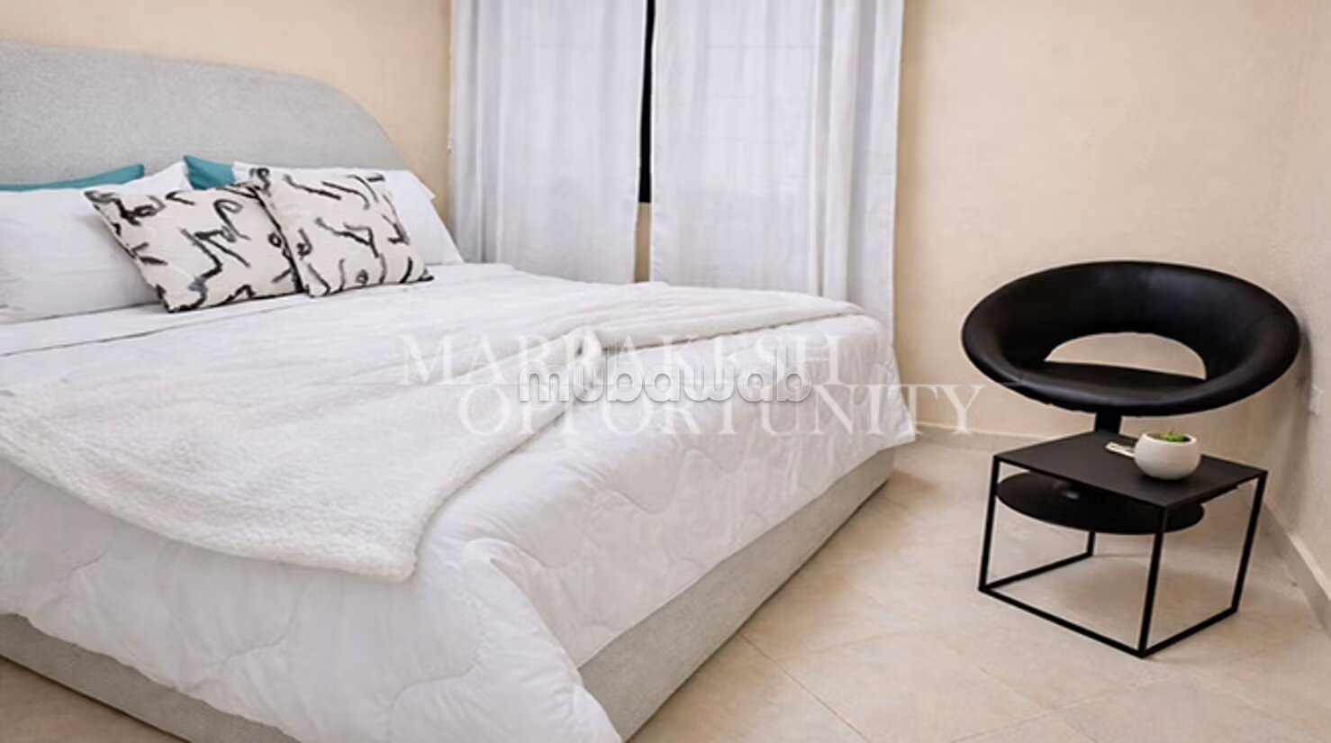 Appartement meublé 61 m² à louer à Marrakech Guéliz — Photo 6