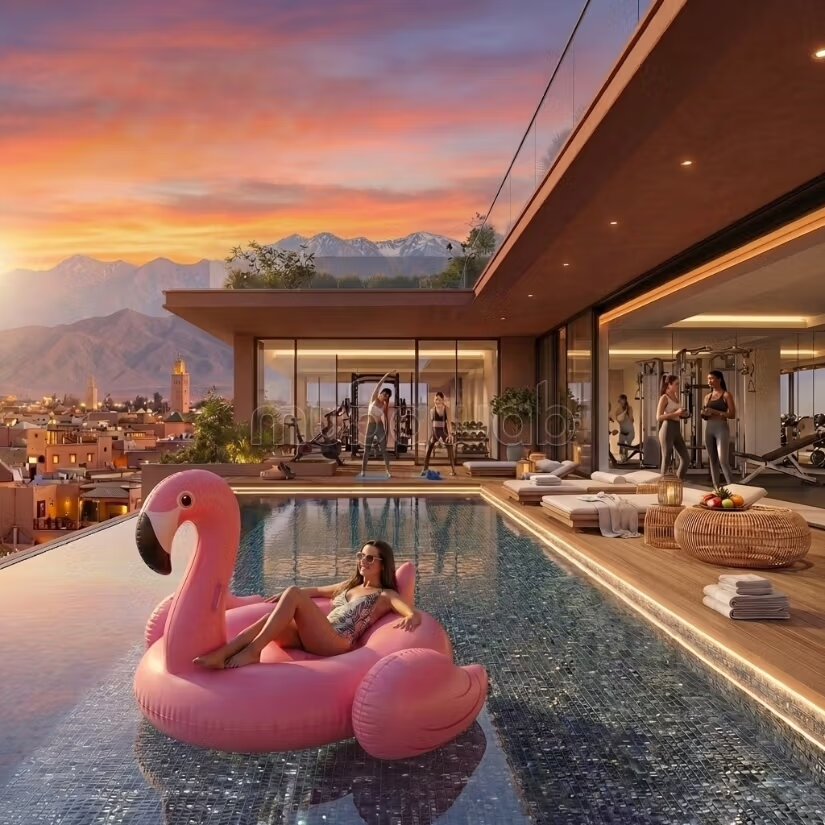 2-Bedroom Apartment 60 m² for Sale in Marrakech — Photo 4