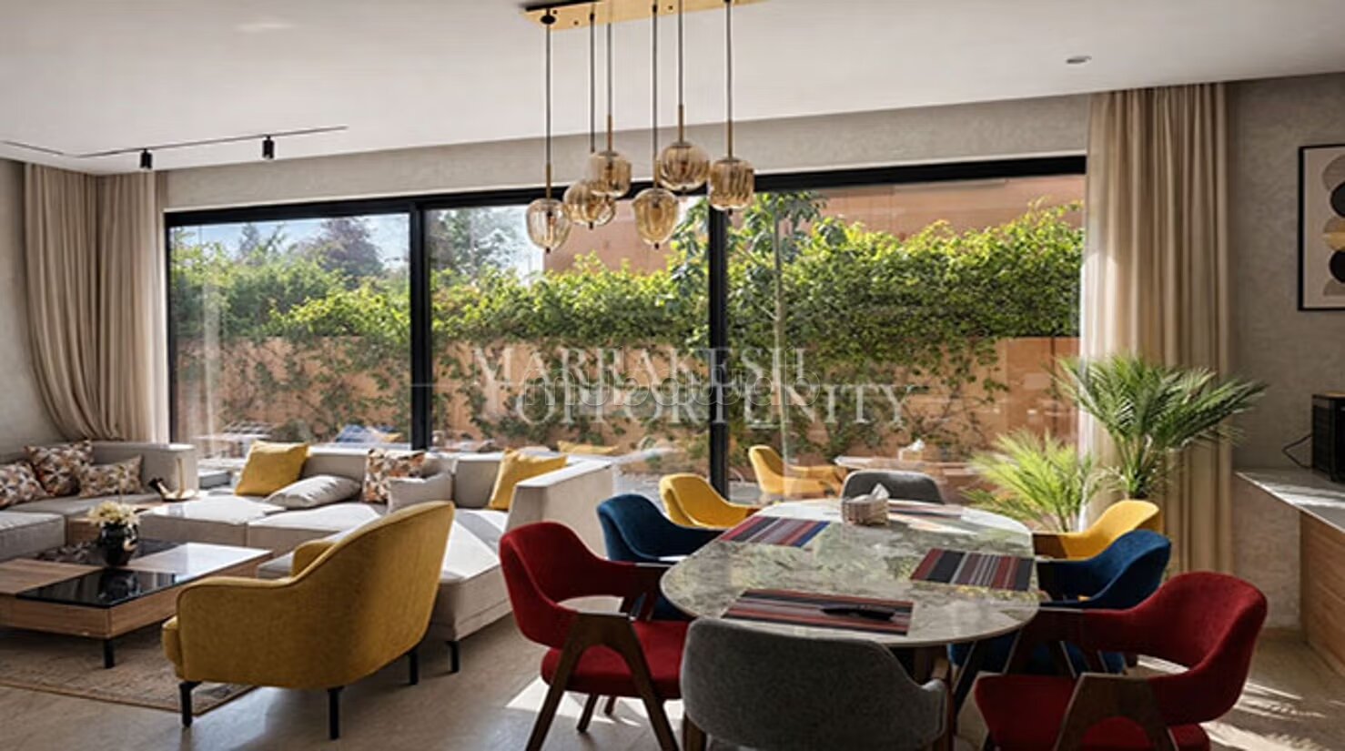 Villa neuve 300 m² à louer à Marrakech — Photo 362