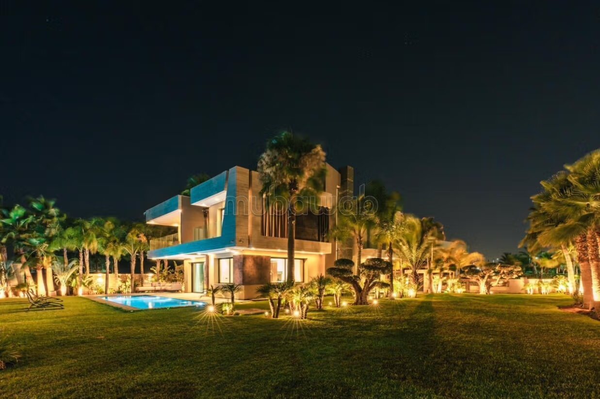 Villa neuve 300 m² à louer à Marrakech — Photo 476