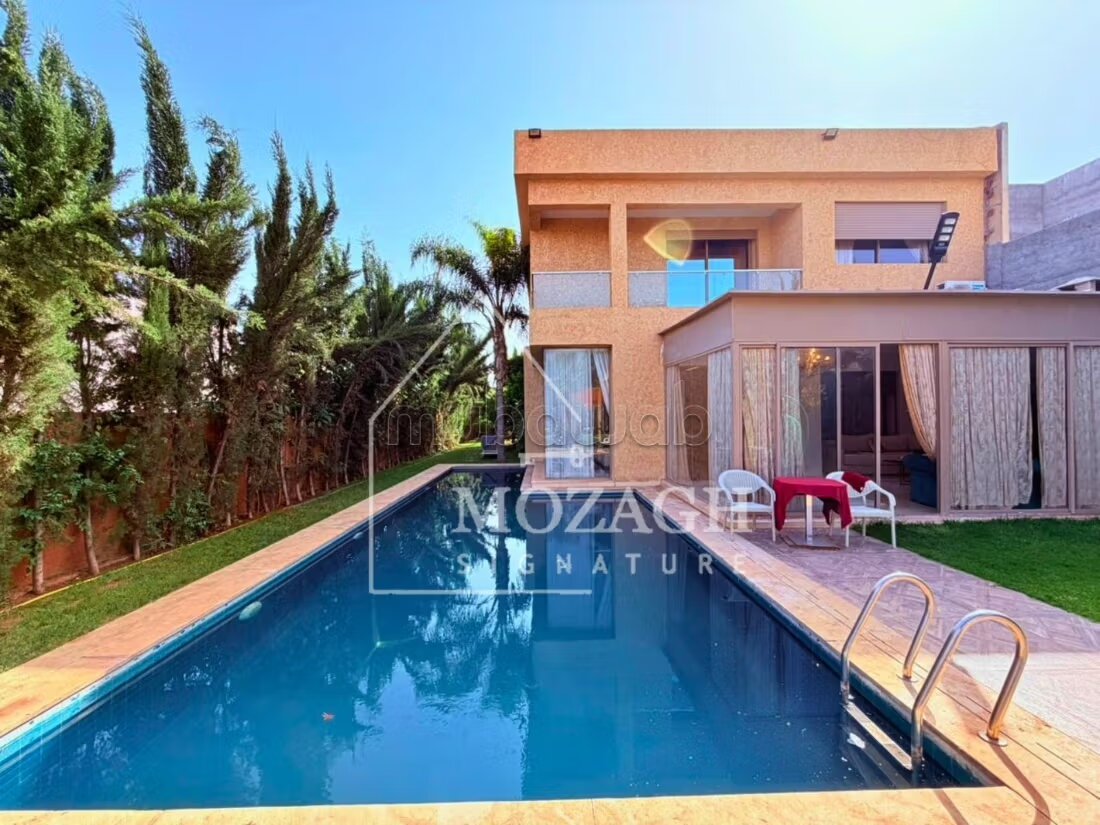 Villa de luxe meublée 500 m² à louer à Marrakech — Photo 4