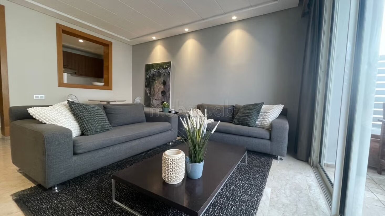 Appartement meublé 60 m² à louer à Casablanca — Photo 7