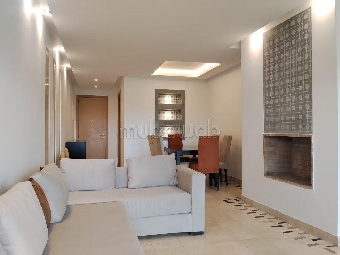 Furnished Apartment 84 m² for Rent in Marrakech with Terrace, Pool and Golf Access — Photo 3
