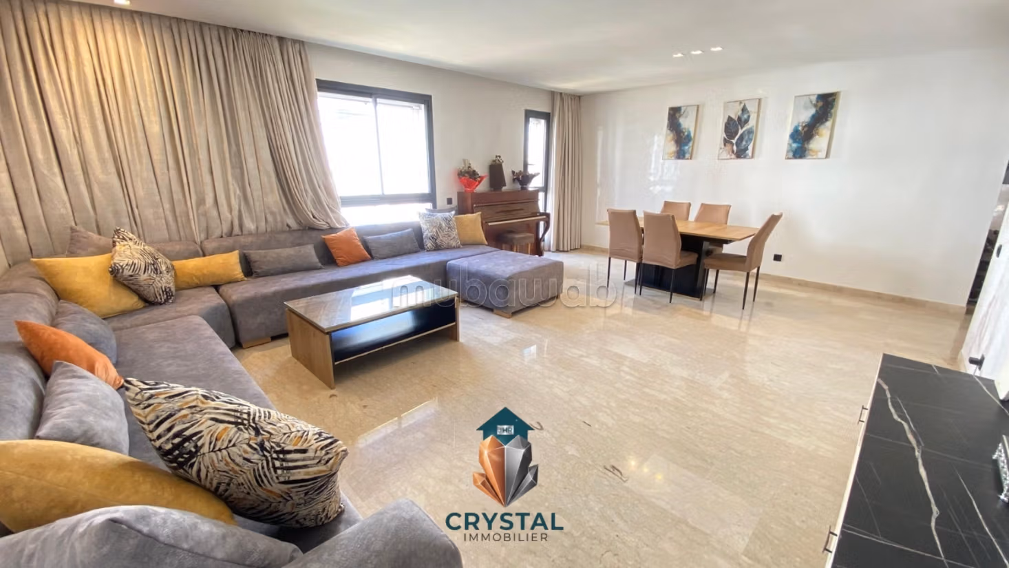 Furnished Apartment 126 m² for Rent in Casablanca — Photo 2