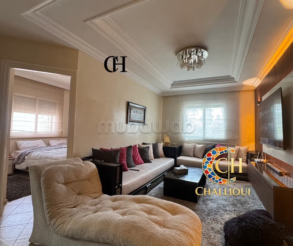 Appartement meublé 120 m² à louer à Rabat, hay riad — Photo 4
