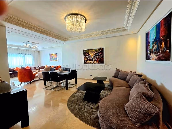 Appartement 180 m² à louer à Casablanca Ain Diab — Photo 4
