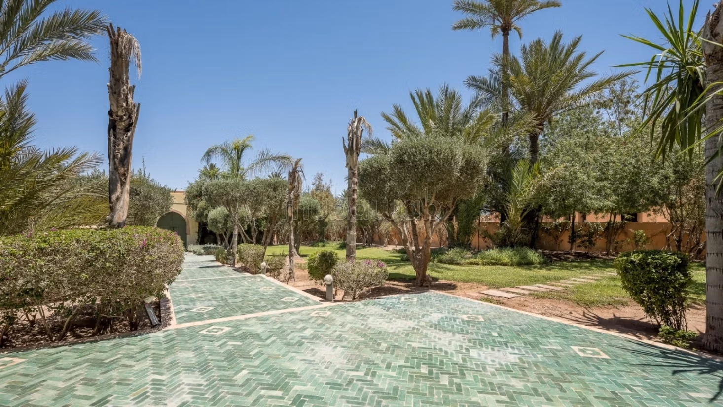 Villa de luxe à louer à Marrakech Ennakhil Palmeraie — Photo 2