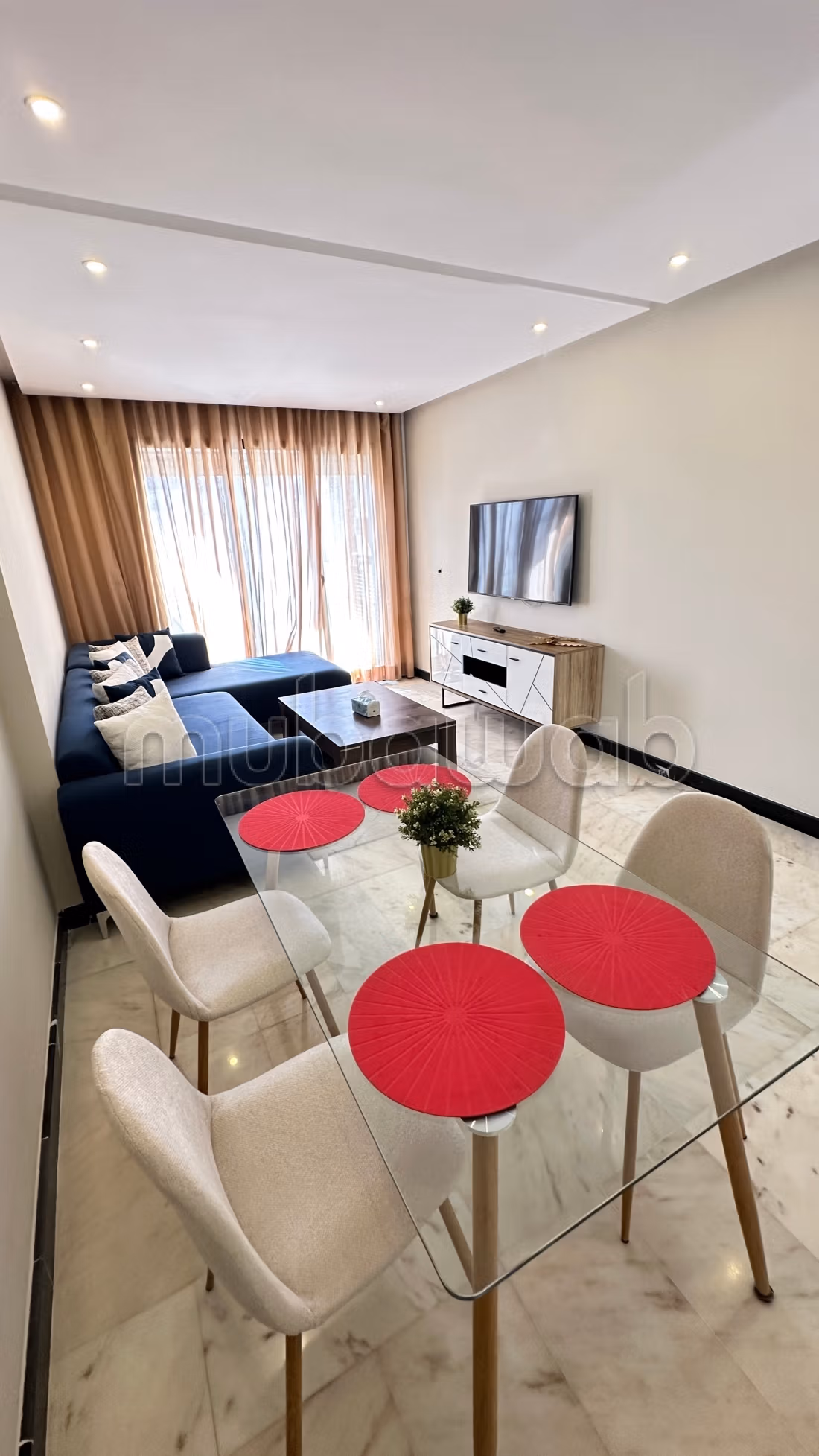 Furnished Studio 55 m² for Rent in Casablanca (Twin Center) — Photo 9
