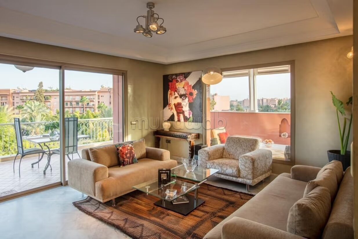 Appartement meublé 150 m² à louer à Marrakech — Photo 17