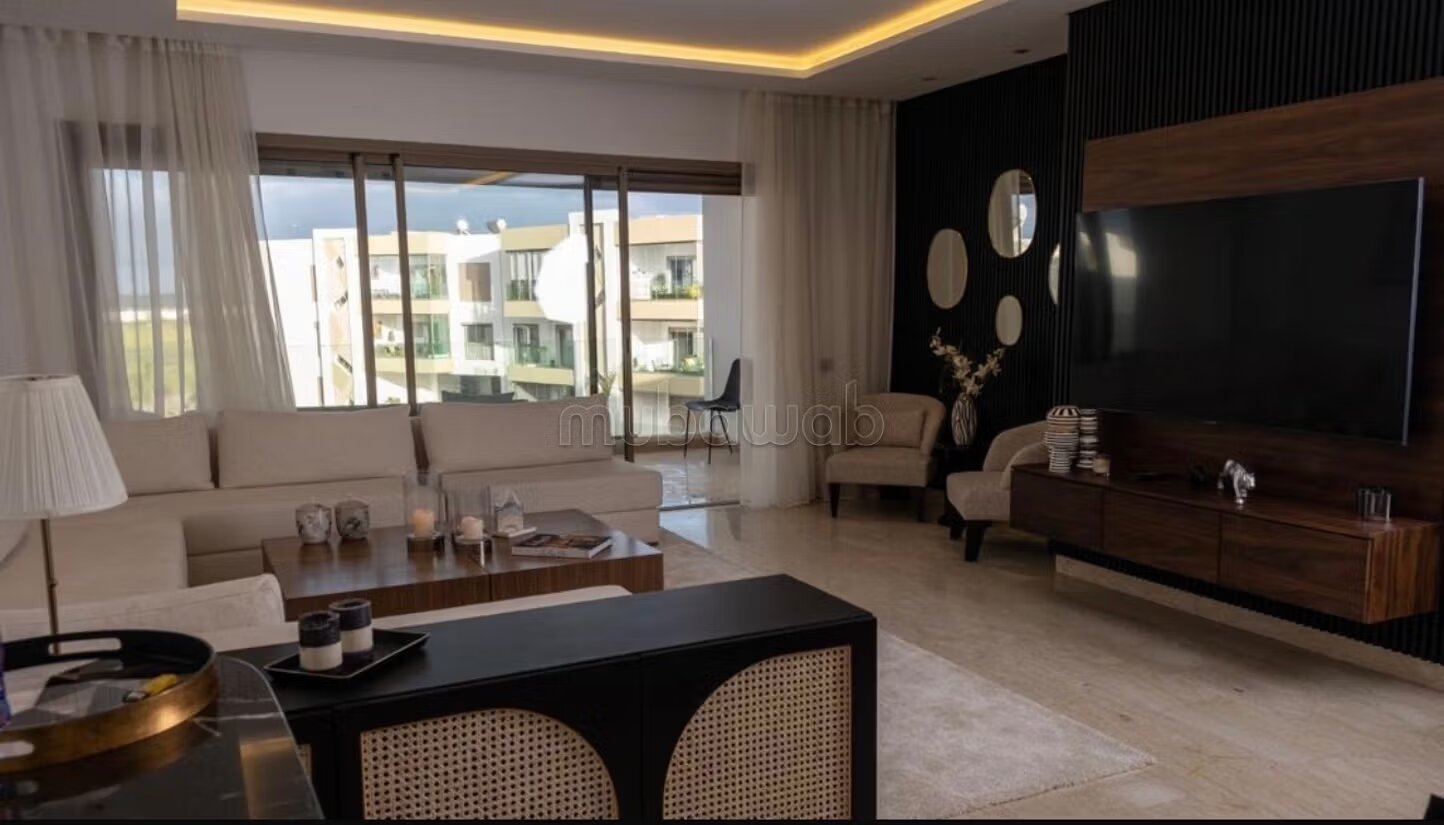 Appartement 130 m² à louer à El Menzeh - Rabat — Photo 360