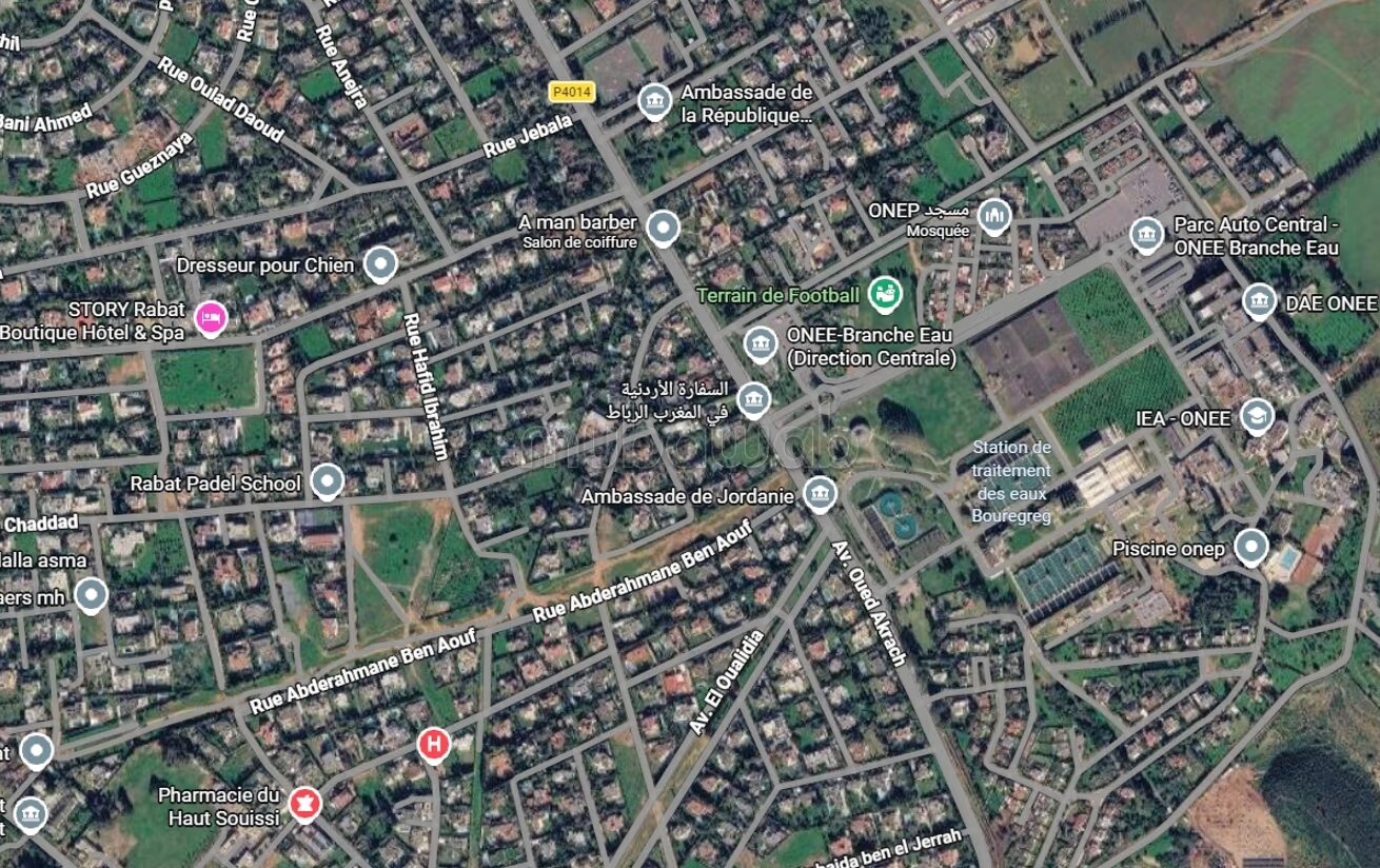 Terrain 2 885 m² à vendre à Rabat – quartier ONEP (Souissi) — Photo 2