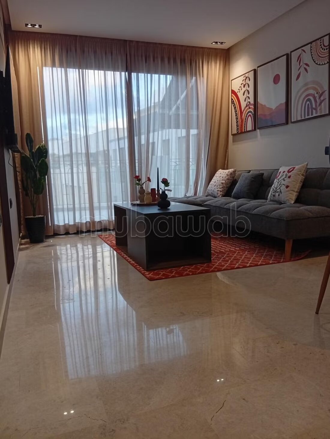 Furnished Studio for Rent in Gauthier, 55 m², 9500 MAD - month — Photo 3
