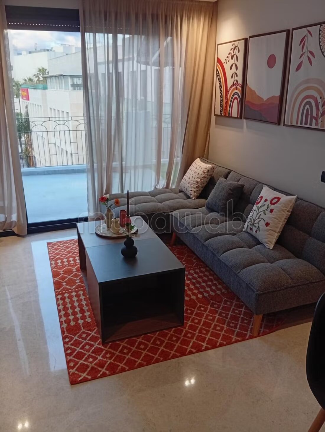 Furnished Studio for Rent in Gauthier, 55 m², 9500 MAD - month — Photo 20