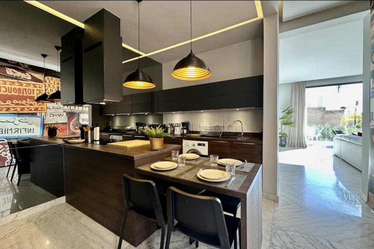 Apartment 80 m² for rent in Marrakech (Amelkis district) — Photo 11