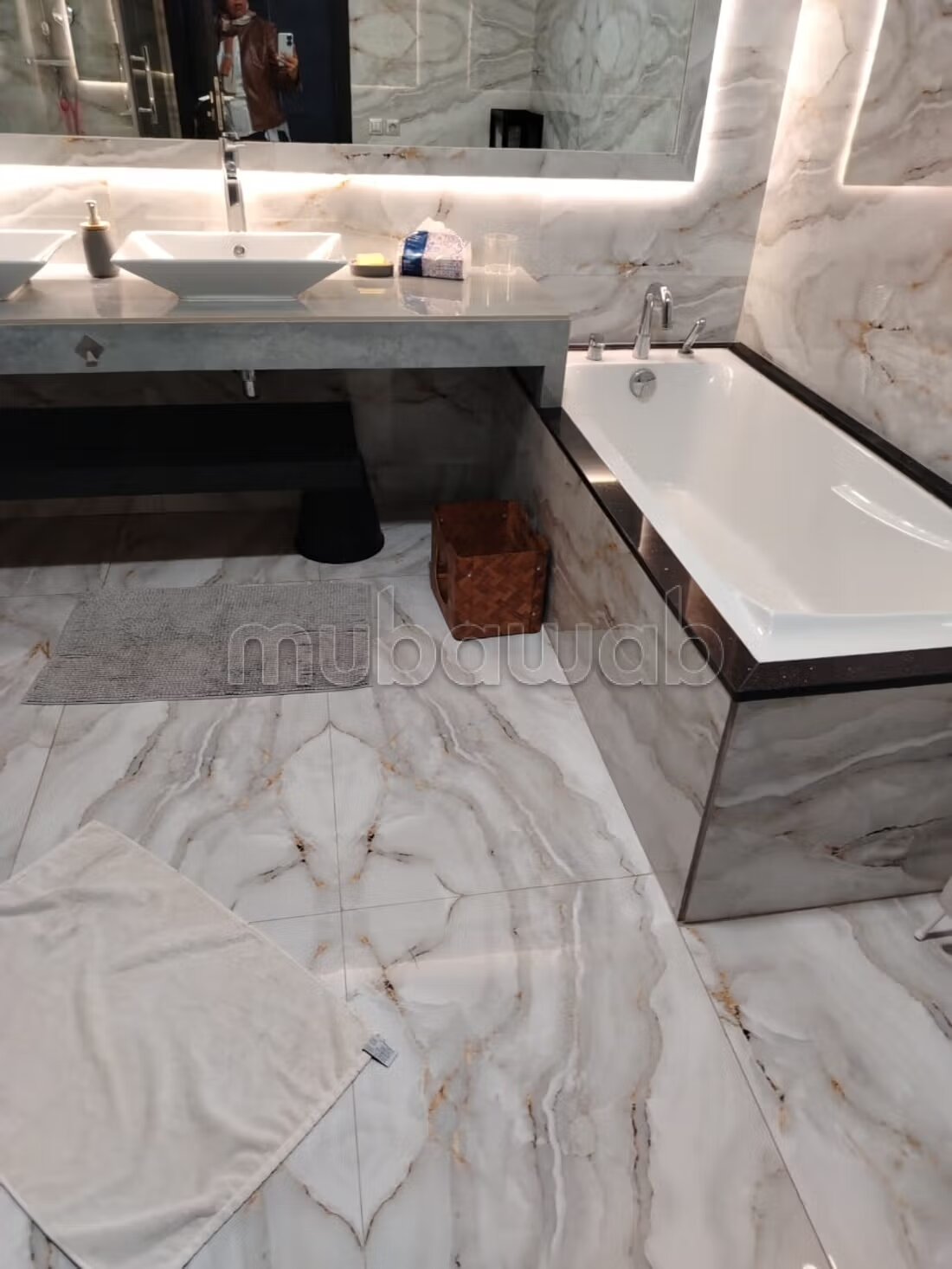 شقة للايجار 180 متر مربع في الدار البيضاء Gauthier 25000 درهم — Photo 9