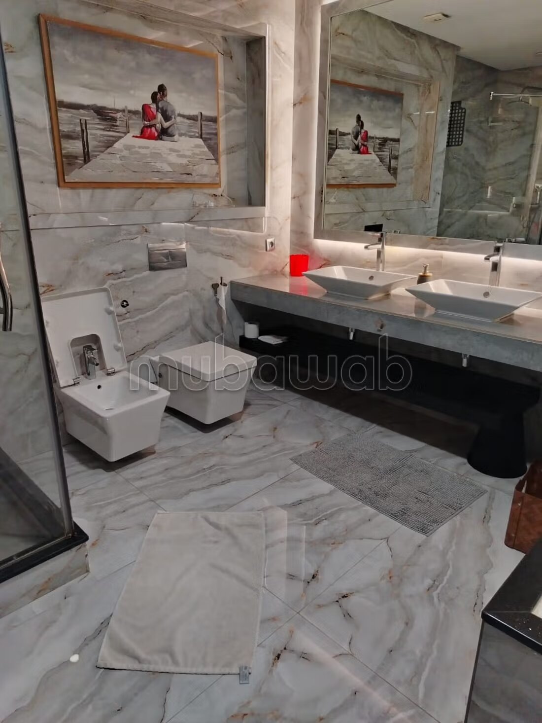 شقة للايجار 180 متر مربع في الدار البيضاء Gauthier 25000 درهم — Photo 12