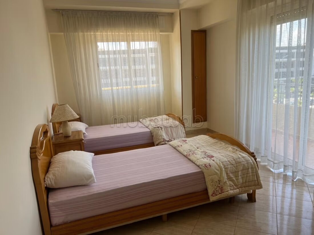 Appartement meublé 90 m² à louer à Casablanca — Photo 10