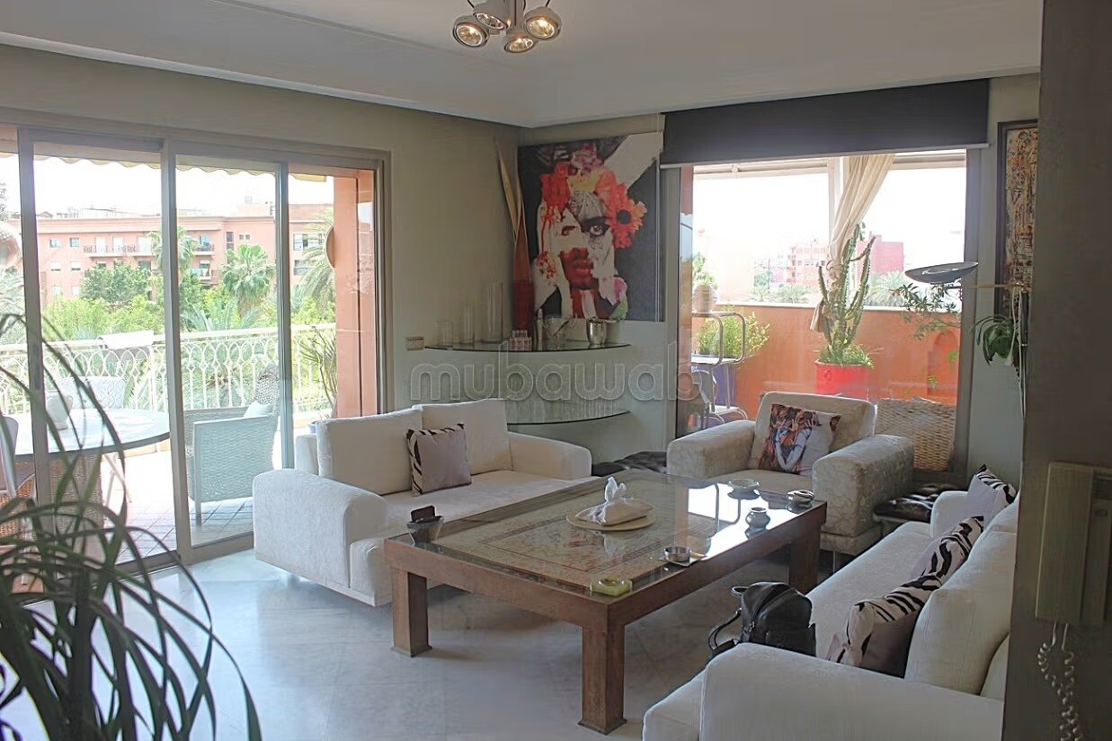 Appartement 150 m² à louer à Marrakech - Terrasse 65m² — Photo 8