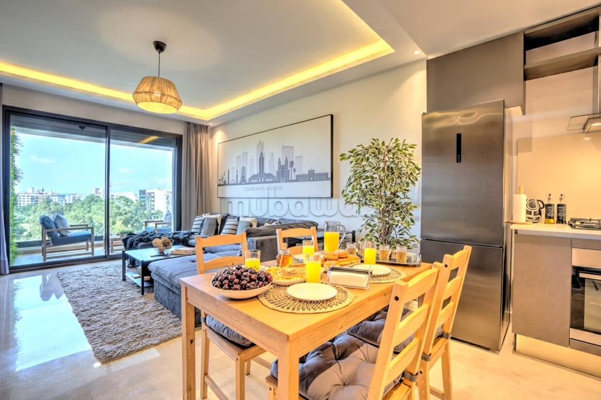 77 m² Apartment for rent in الدار البيضاء — Photo 6