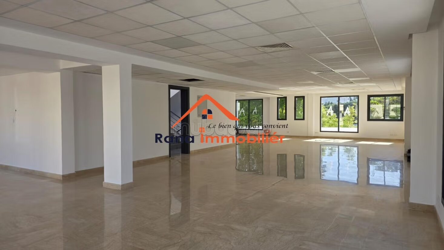 1000 m² office space for rent in Rabat — Photo 5