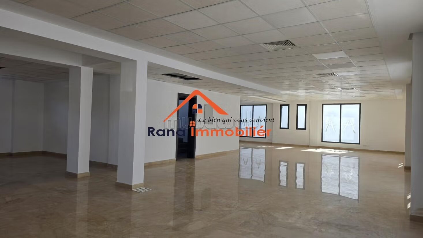 1000 m² office space for rent in Rabat — Photo 6