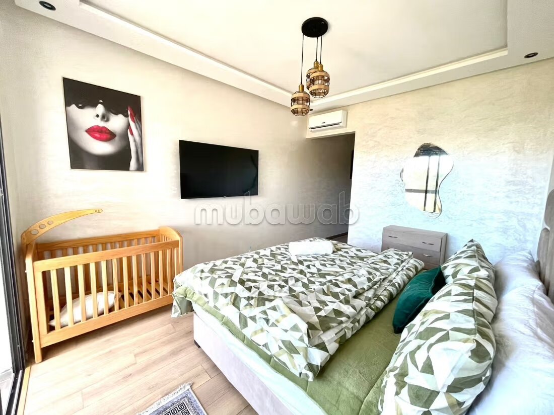Appartement meublé 120 m² à louer à Dar Bouazza — Photo 11