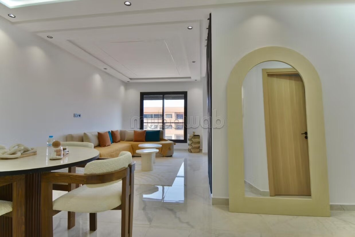 Appartement meublé 80 m² à louer à Marrakech — Photo 3
