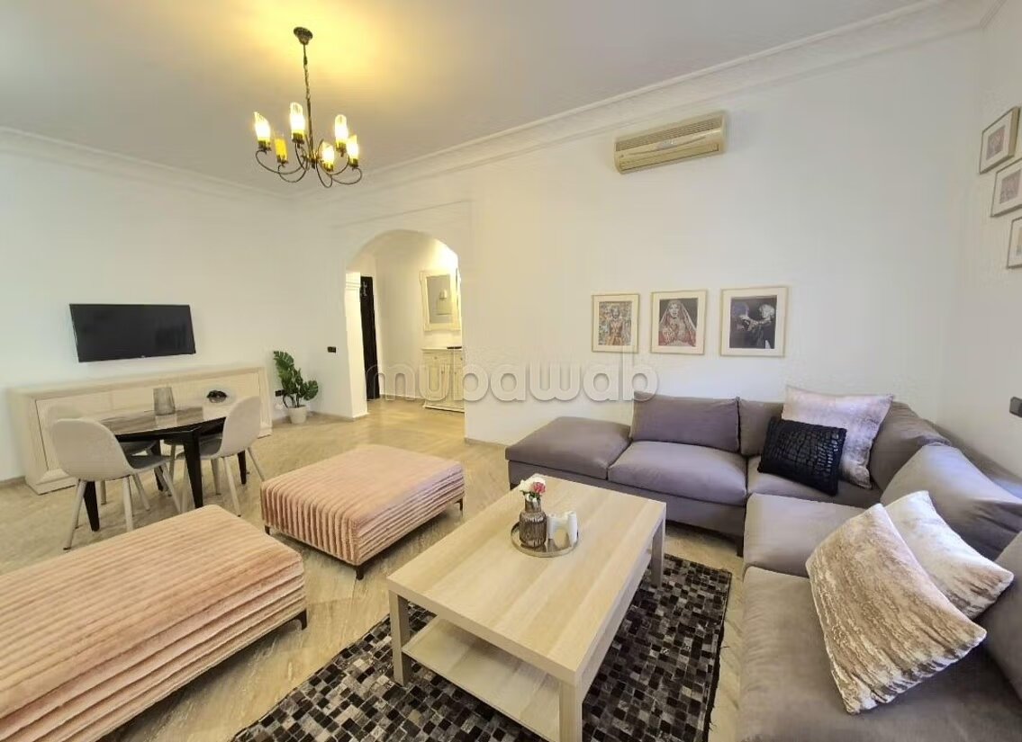 Appartement meublé 86 m² à louer à Marrakech — Photo 2