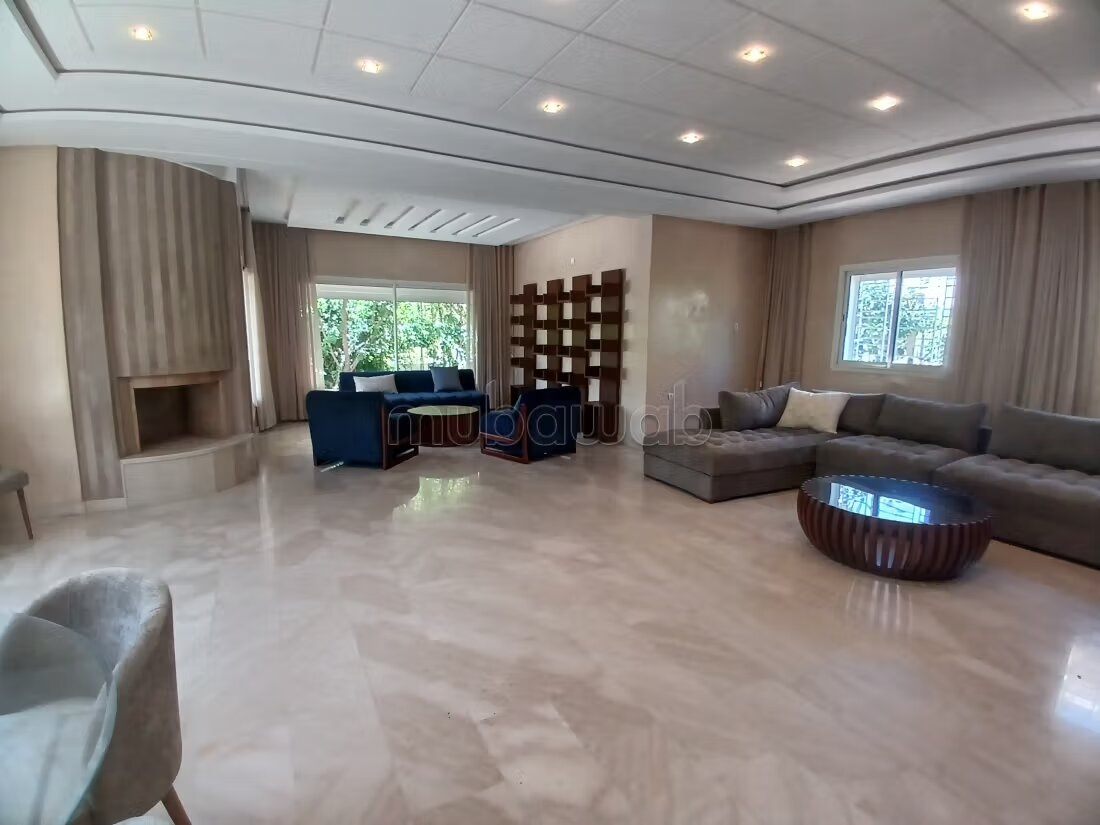 Villa meublée 400 m² à louer à Rabat — Photo 8