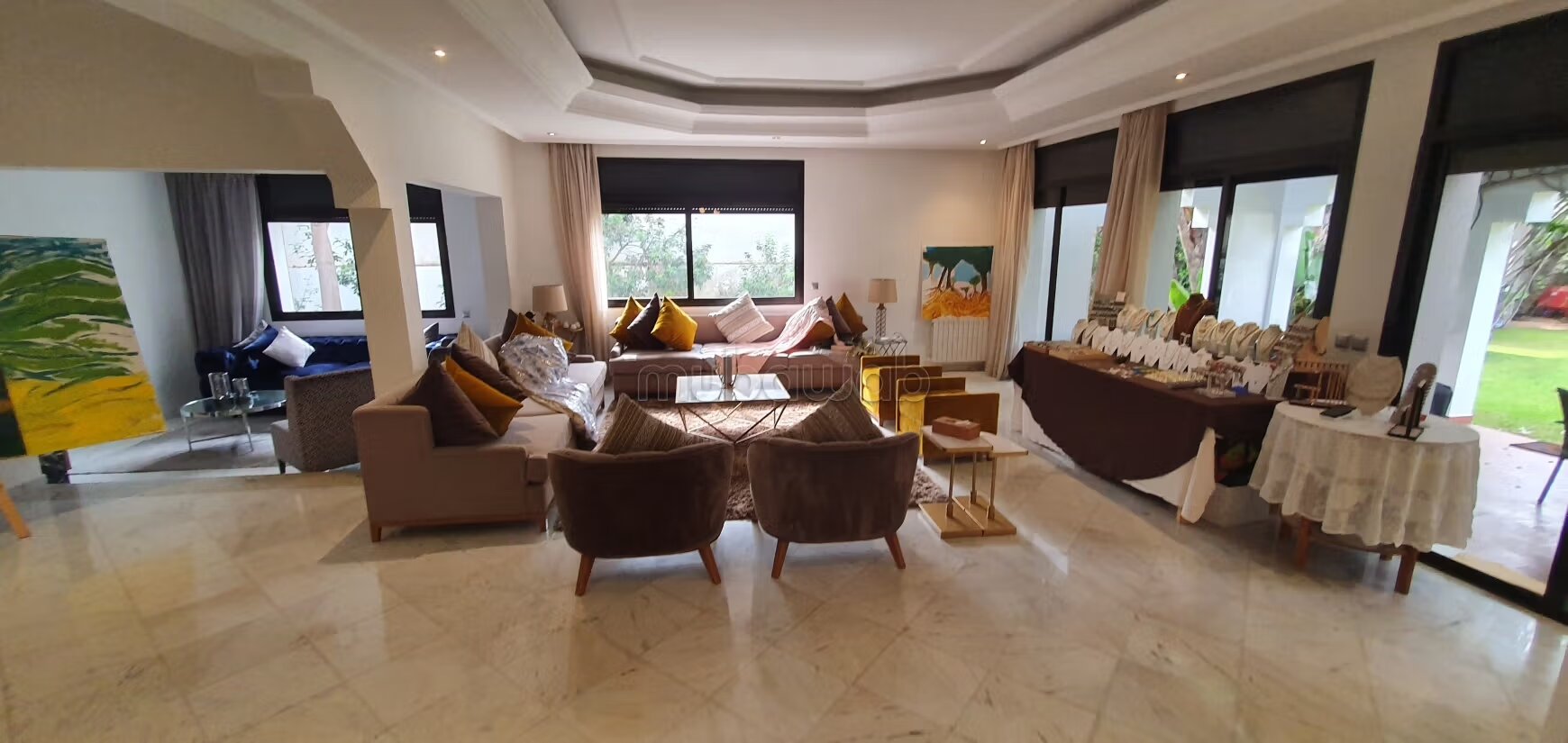 Villa 1500 m² à louer à Casablanca - Anfa — Photo 9