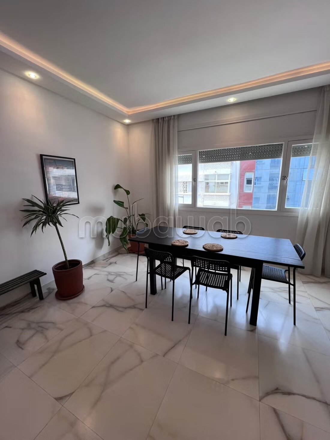 Appartement 125 m² à louer à Rabat — Photo 3