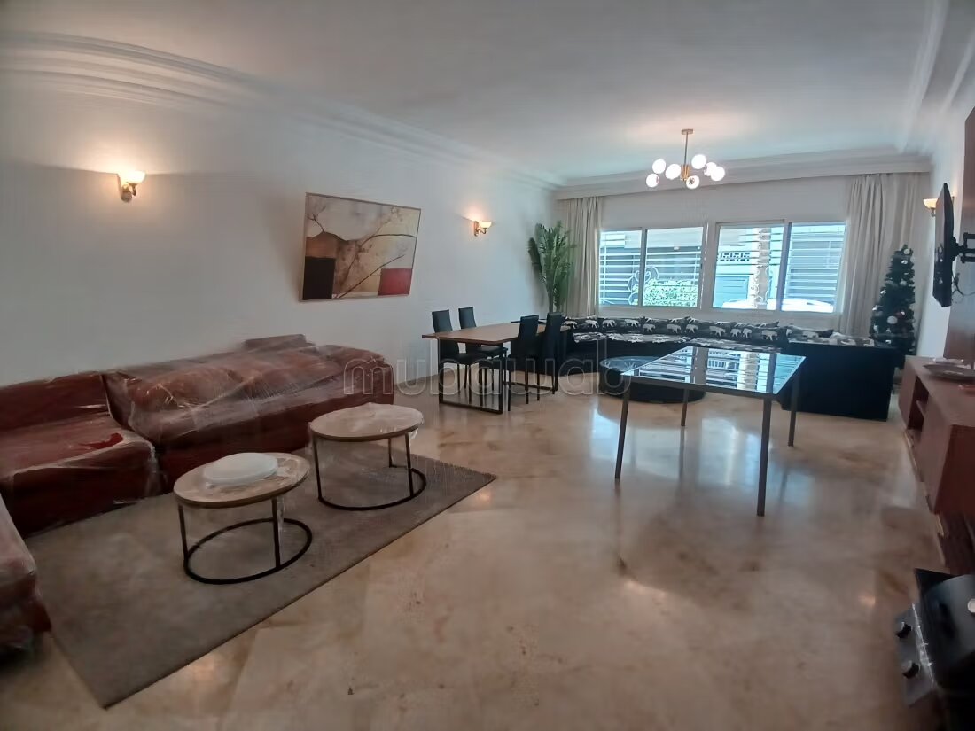Appartement 125 m² à louer à Rabat — Photo 220