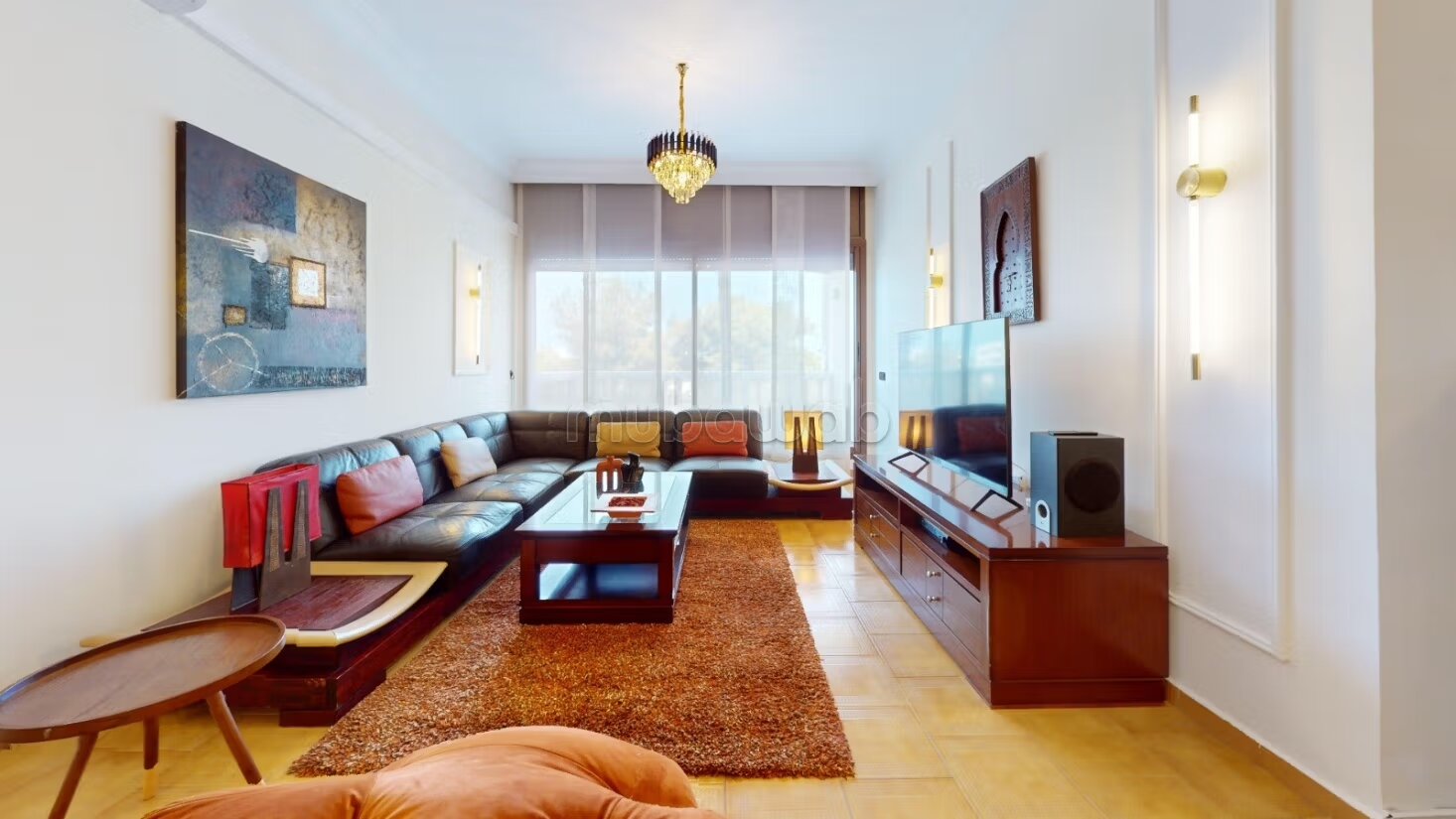 Appartement 125 m² à louer à Rabat — Photo 343