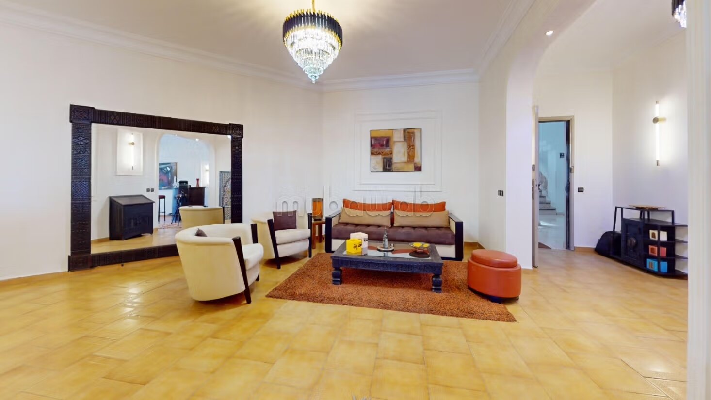 Appartement 125 m² à louer à Rabat — Photo 345