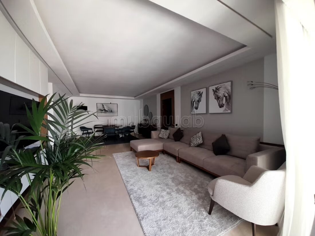 Appartement 125 m² à louer à Rabat — Photo 370