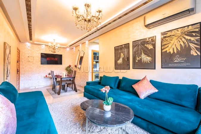 2-Bedroom Apartment 90 m² for Rent in Marrakech — Photo 3