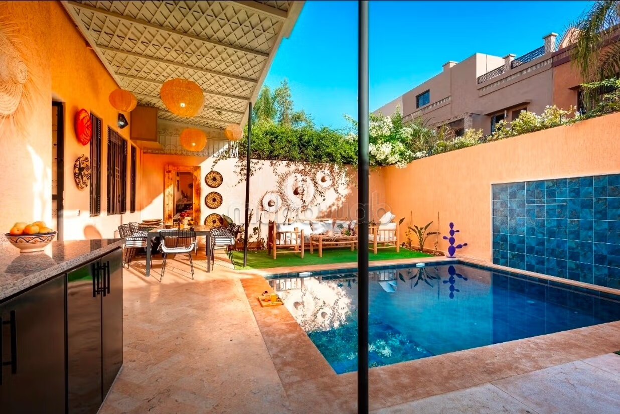 فيلا 230 م² للإيجار في مراكش (حَيّ مبروكة) — Photo 33
